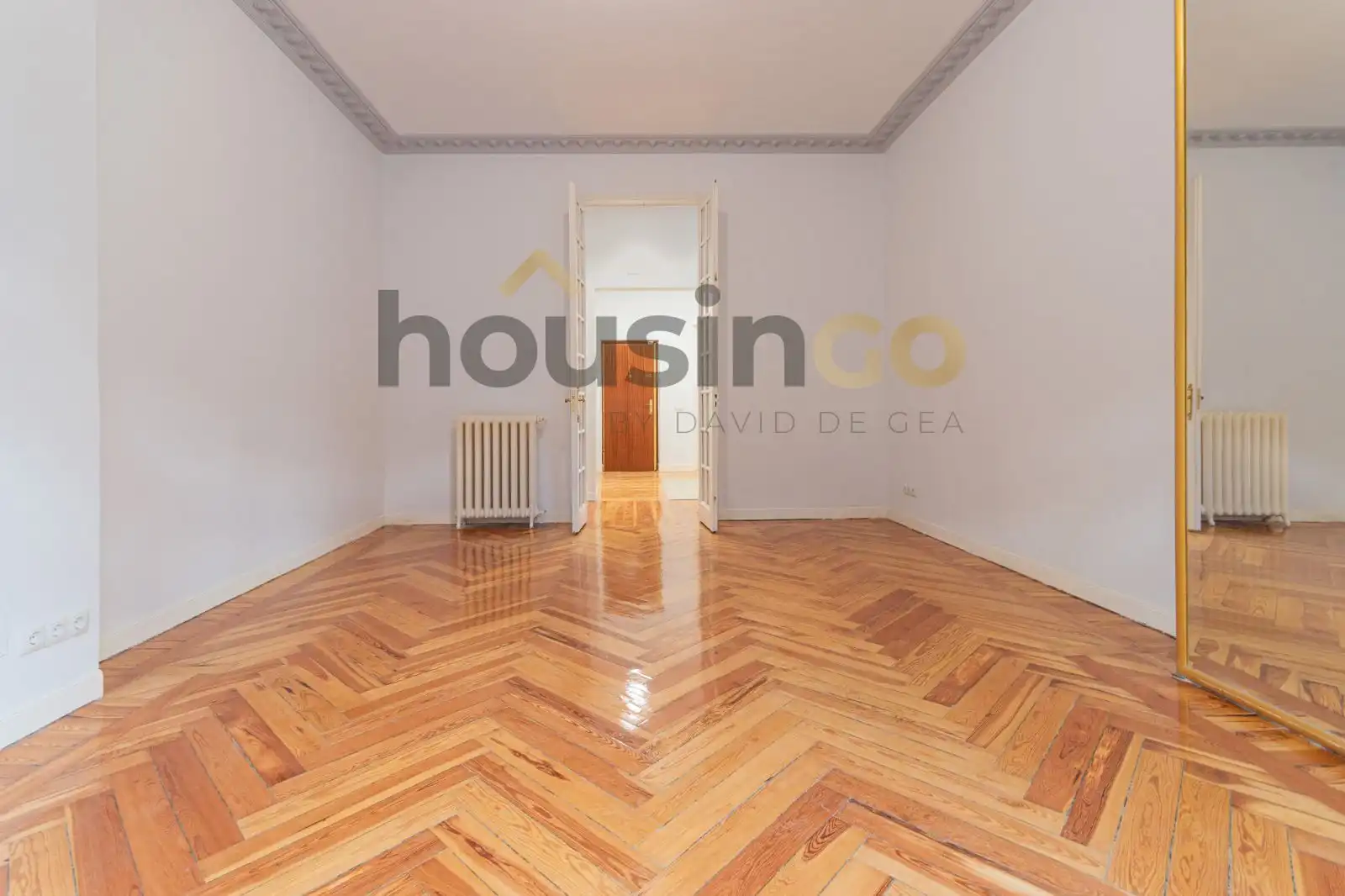Bedroom of Flat for rent in Madrid  with Heating, Terrace and Oven
