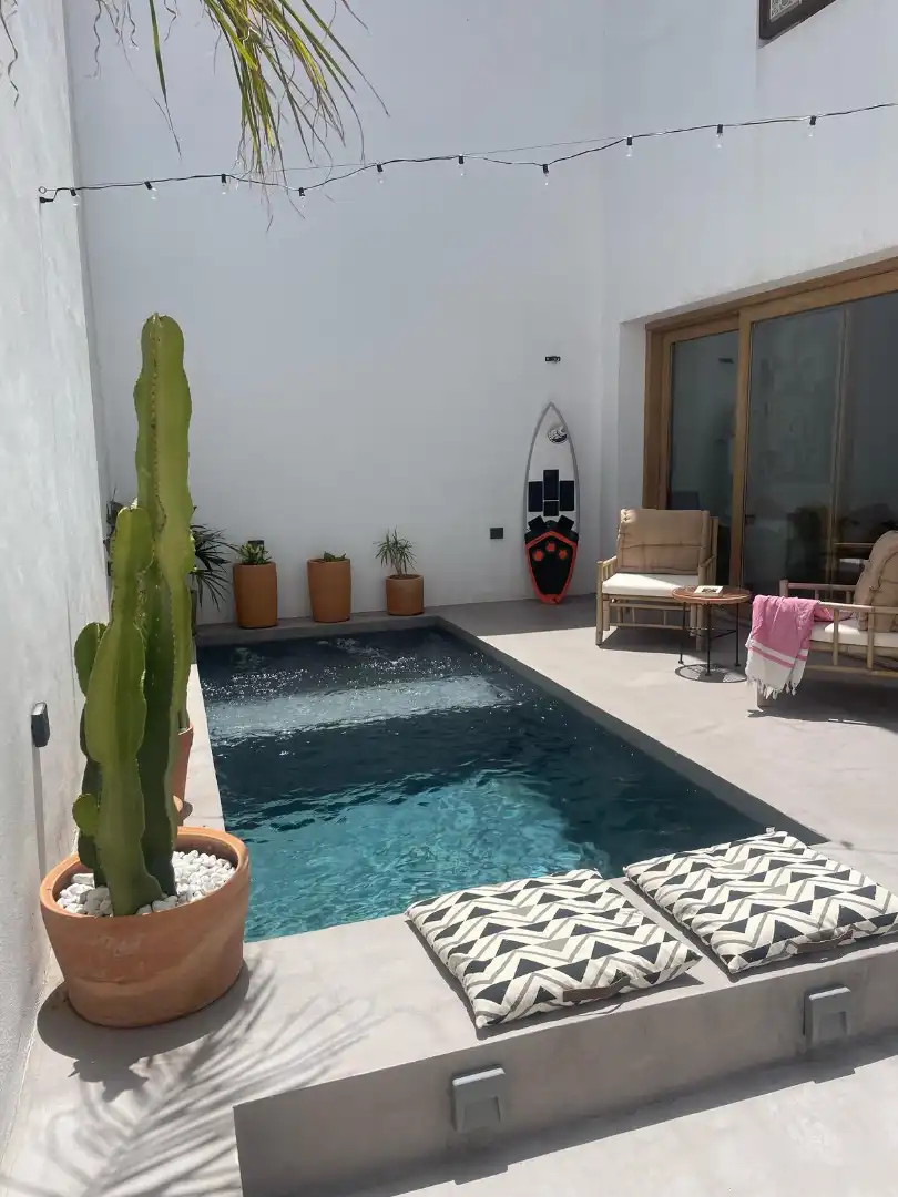 Piscina de Casa adosada en venda en Tarifa amb Jardí privat, Terrassa i Piscina