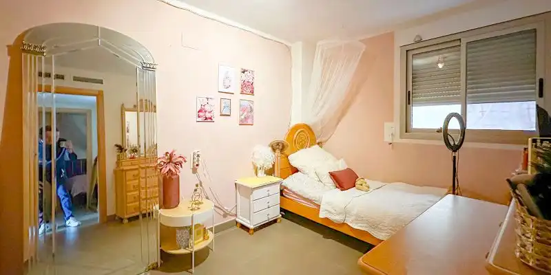 Habitación de Piso en venta en Calpe / Calp con Aire acondicionado, Terraza y Amueblado