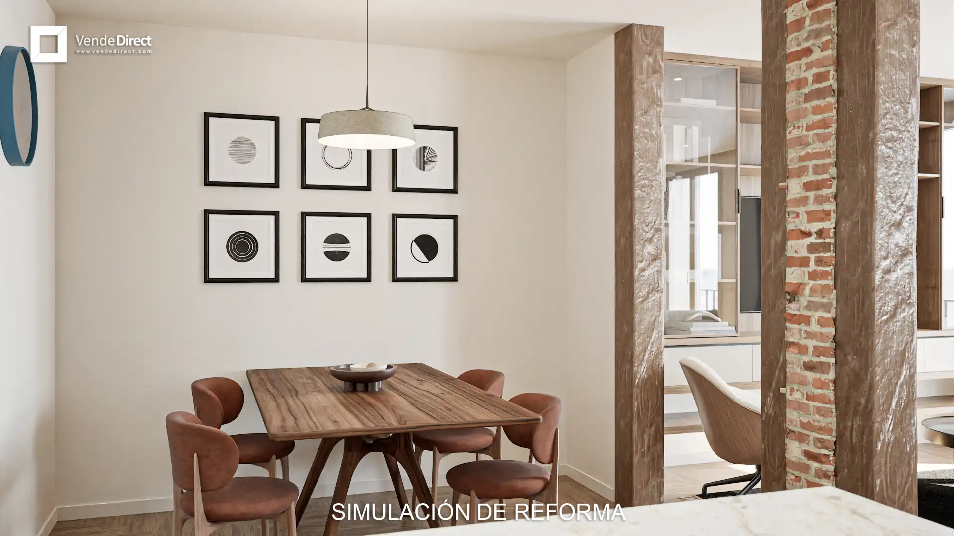 Comedor de Piso en venta en Madrid con Trastero, Amueblado y Balcón