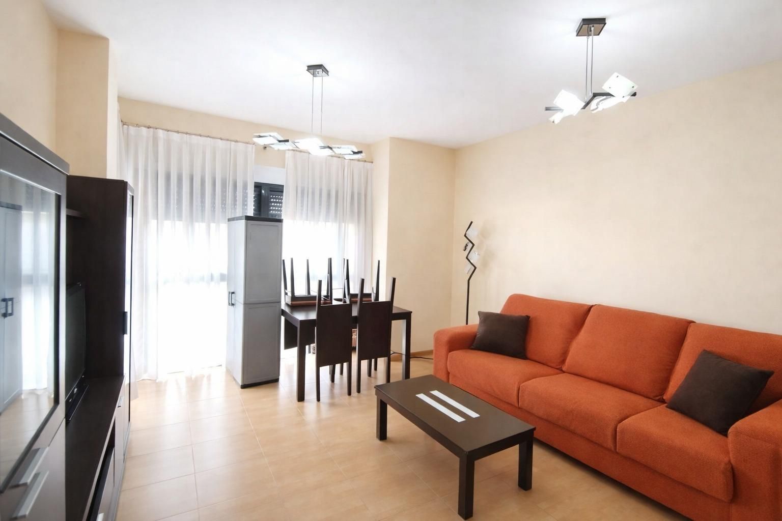 Living room of Flat to rent in Hondón de las Nieves / El Fondó de les Neus  with Heating and Balcony