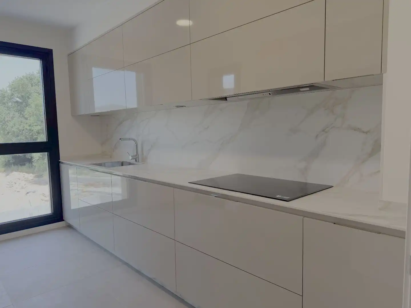 Cocina de Piso para compartir en Ames con Calefacción, Terraza y Amueblado