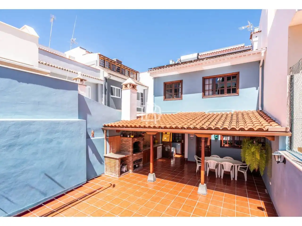 Exterior view of Detached homes for sale in La Orotava  with Parquet flooring, Terrace and Furnished