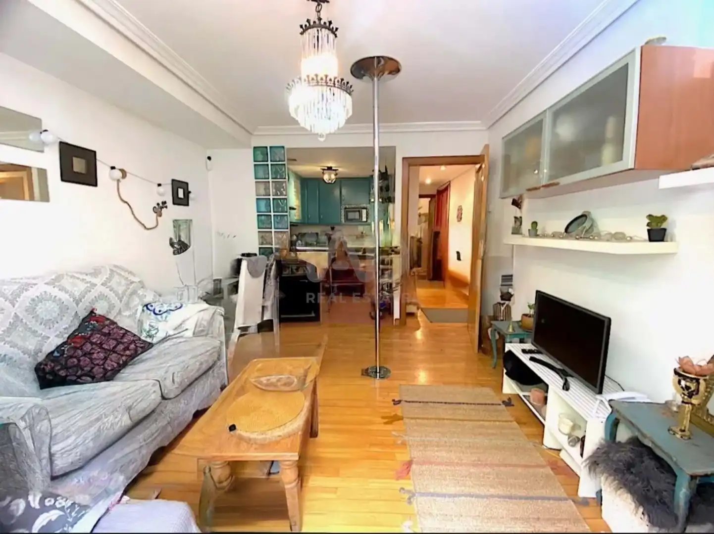 Sala de estar de Piso en venta en Soraluze / Plasencia de las Armas con Calefacción y Terraza