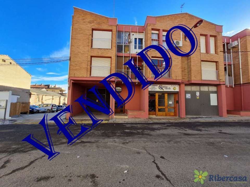 Exterior view of Flat for sale in Cascante  with Heating, Storage room and Balcony