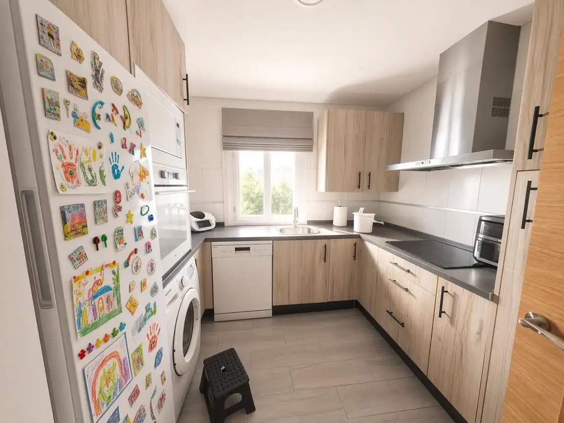 Kitchen of Flat for sale in Plasencia  with Air Conditioner and Terrace