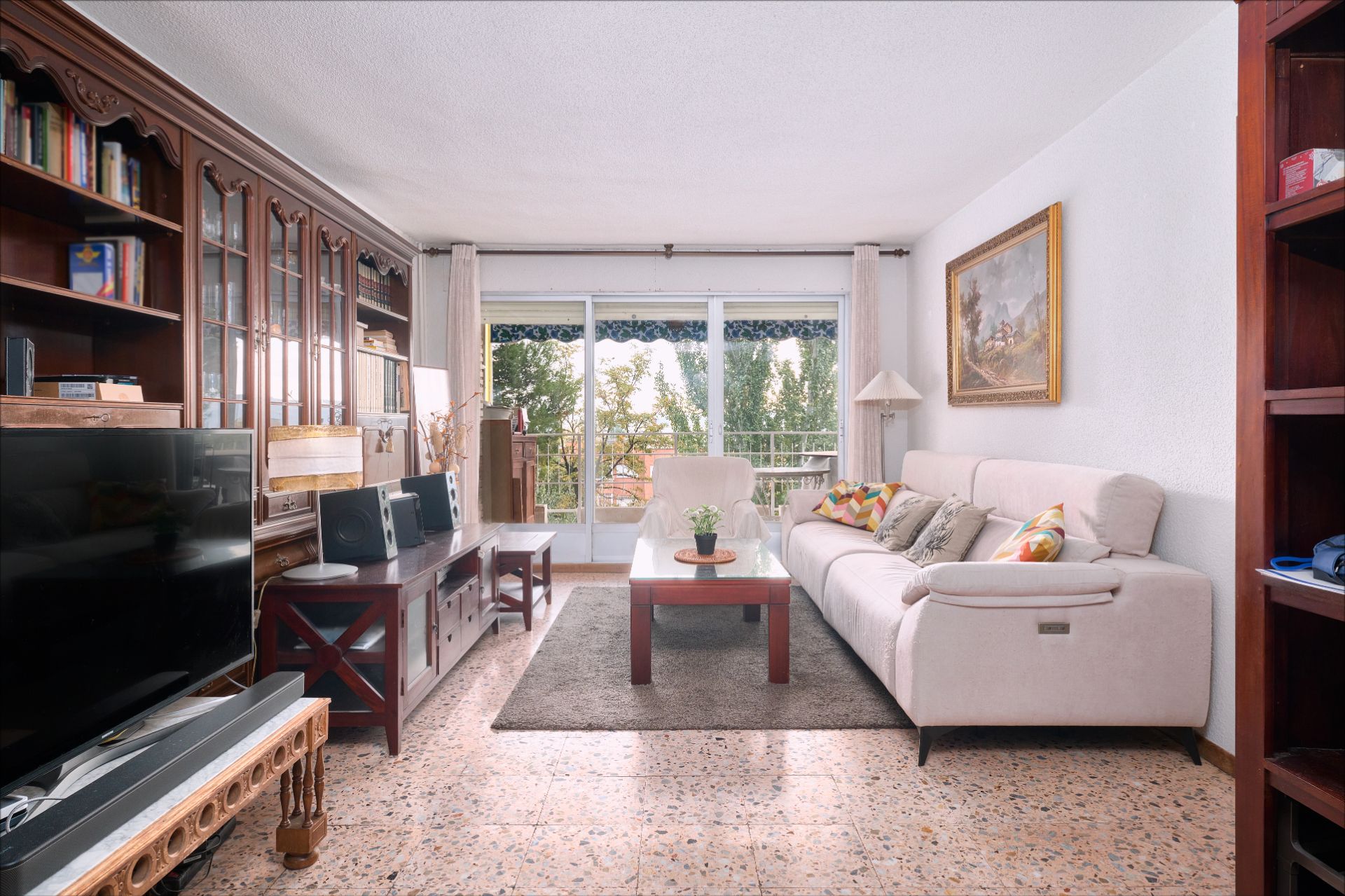 Living room of Flat for sale in Torrejón de Ardoz  with Heating and Terrace