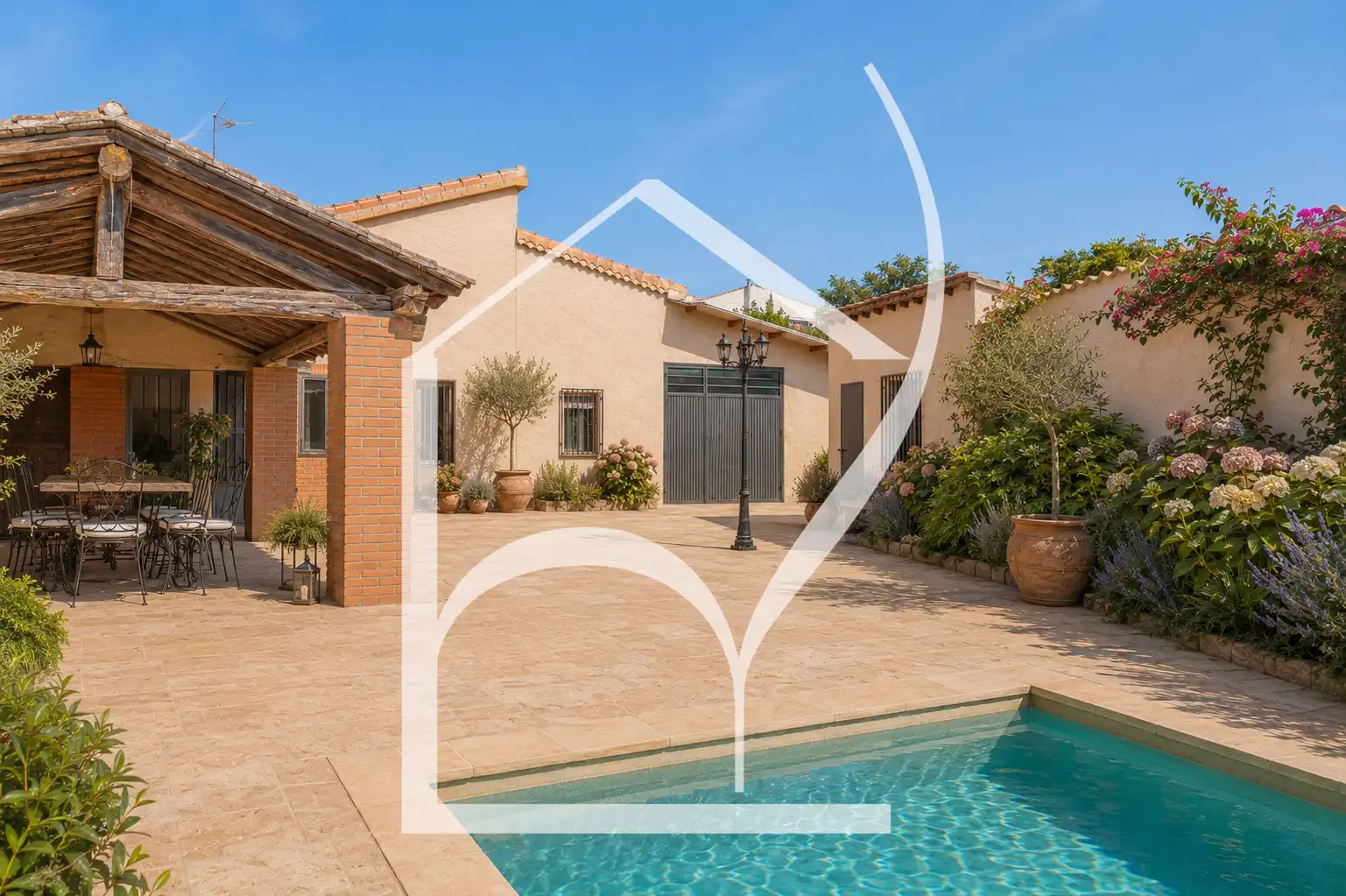 Vista exterior de Casa o chalet en venta en Villarmayor con Aire acondicionado