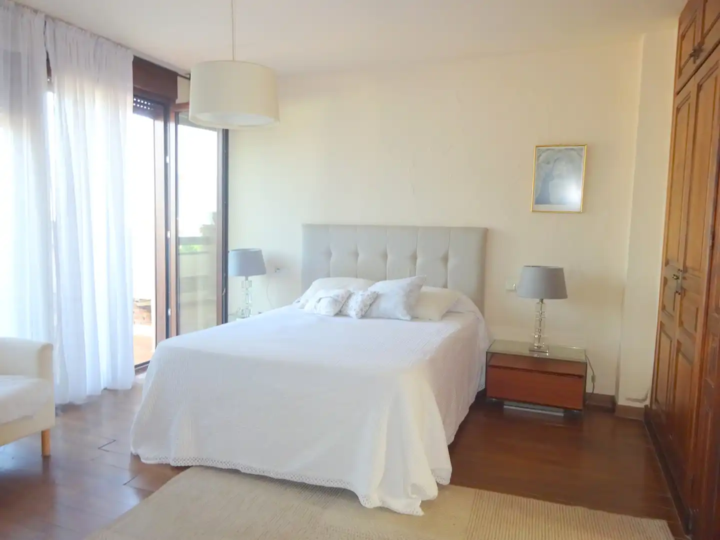 Dormitori de Casa adosada en venda en Alhaurín de la Torre amb Aire condicionat, Jardí privat i Terrassa