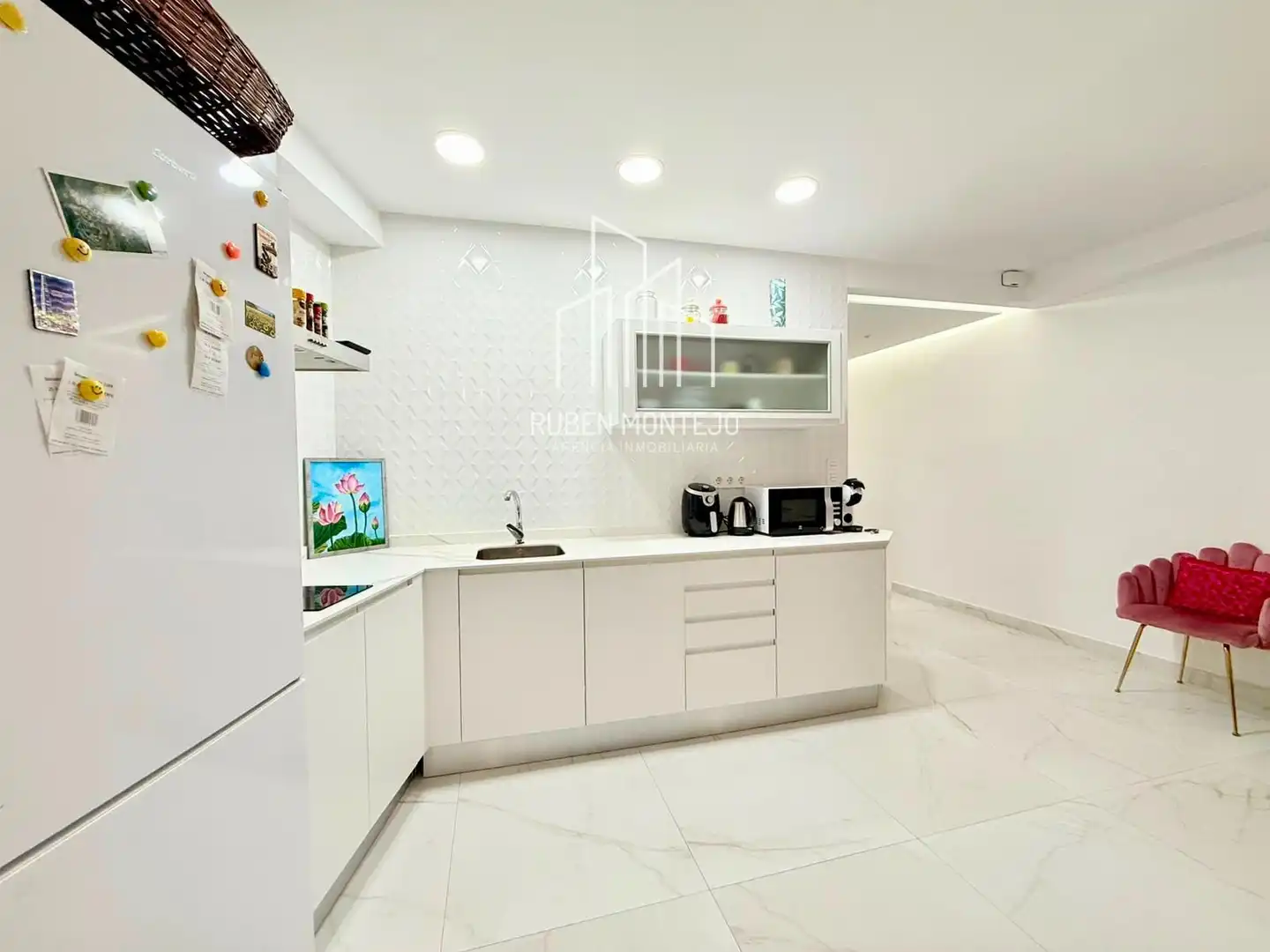 Cocina de Piso de alquiler en Salamanca con Calefacción, Terraza y Amueblado