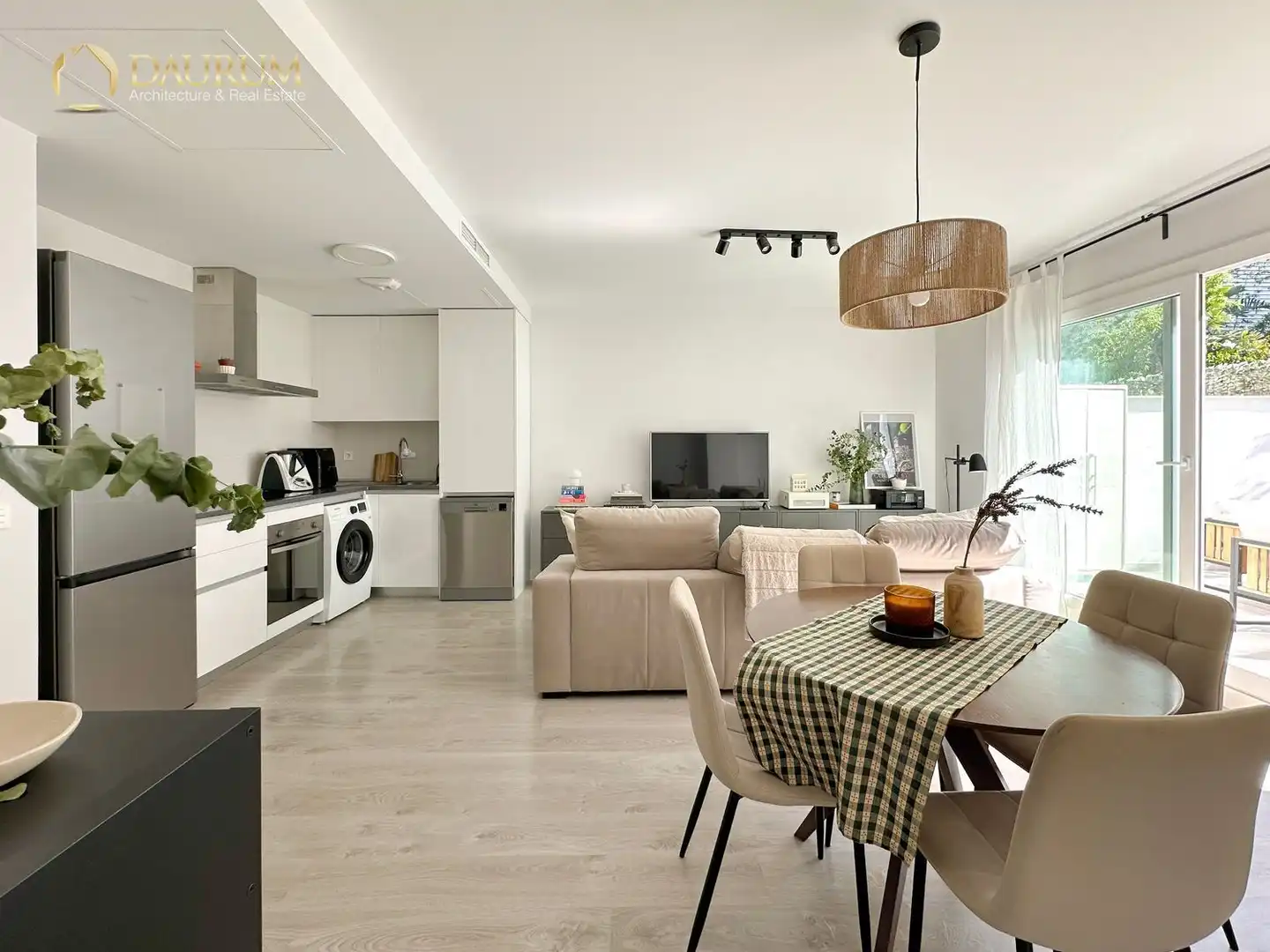 Living room of Flat for sale in Mijas  with Air Conditioner, Heating and Private garden
