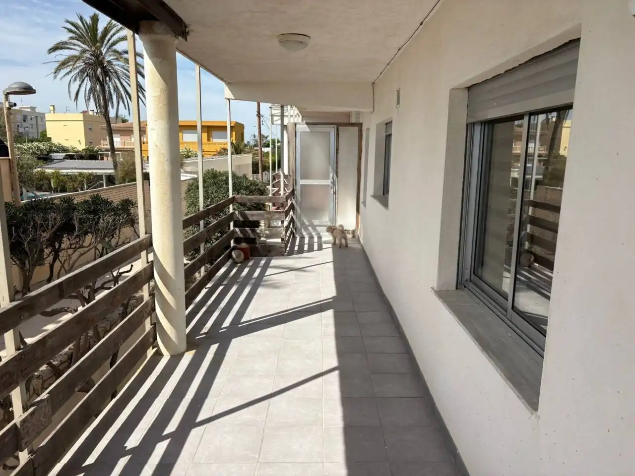 Terrace of Apartments for rent in Valencia  with Terrace, Furnished and Balcony