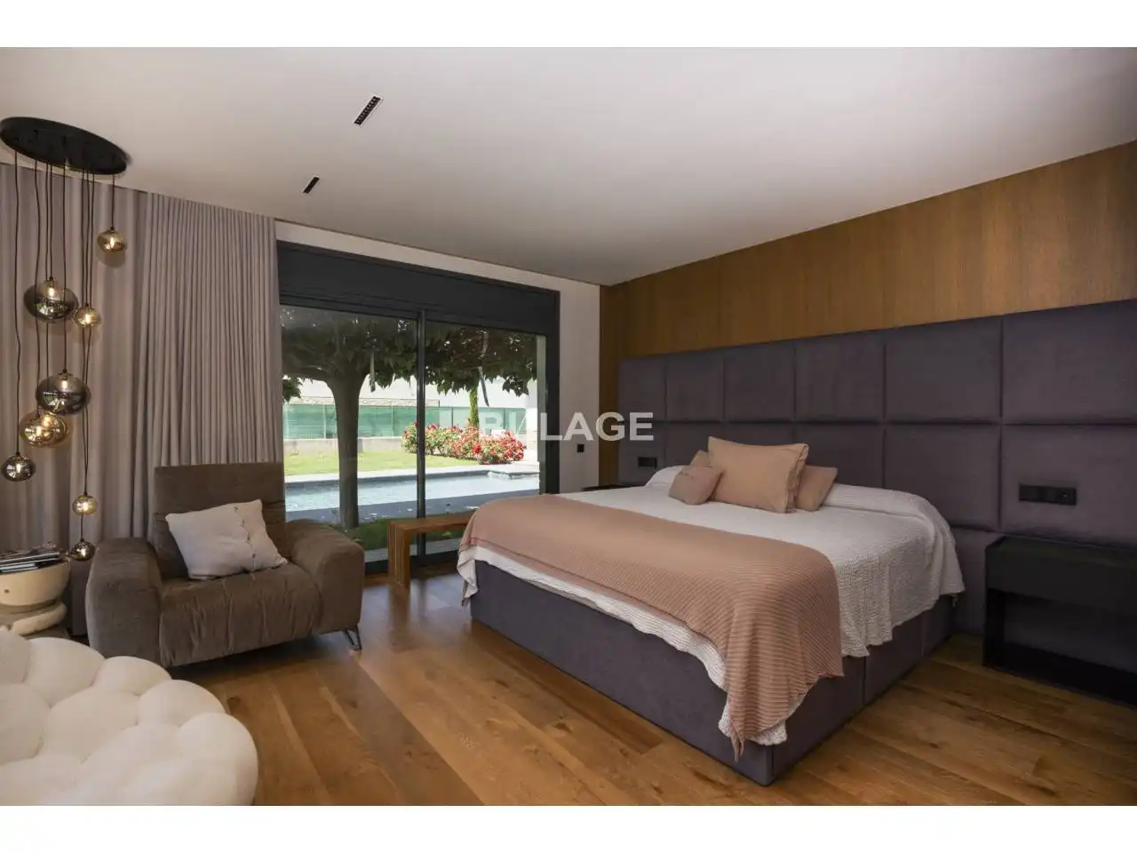 Habitación de Casa o chalet en venta en Gurb con Aire acondicionado, Terraza y Piscina