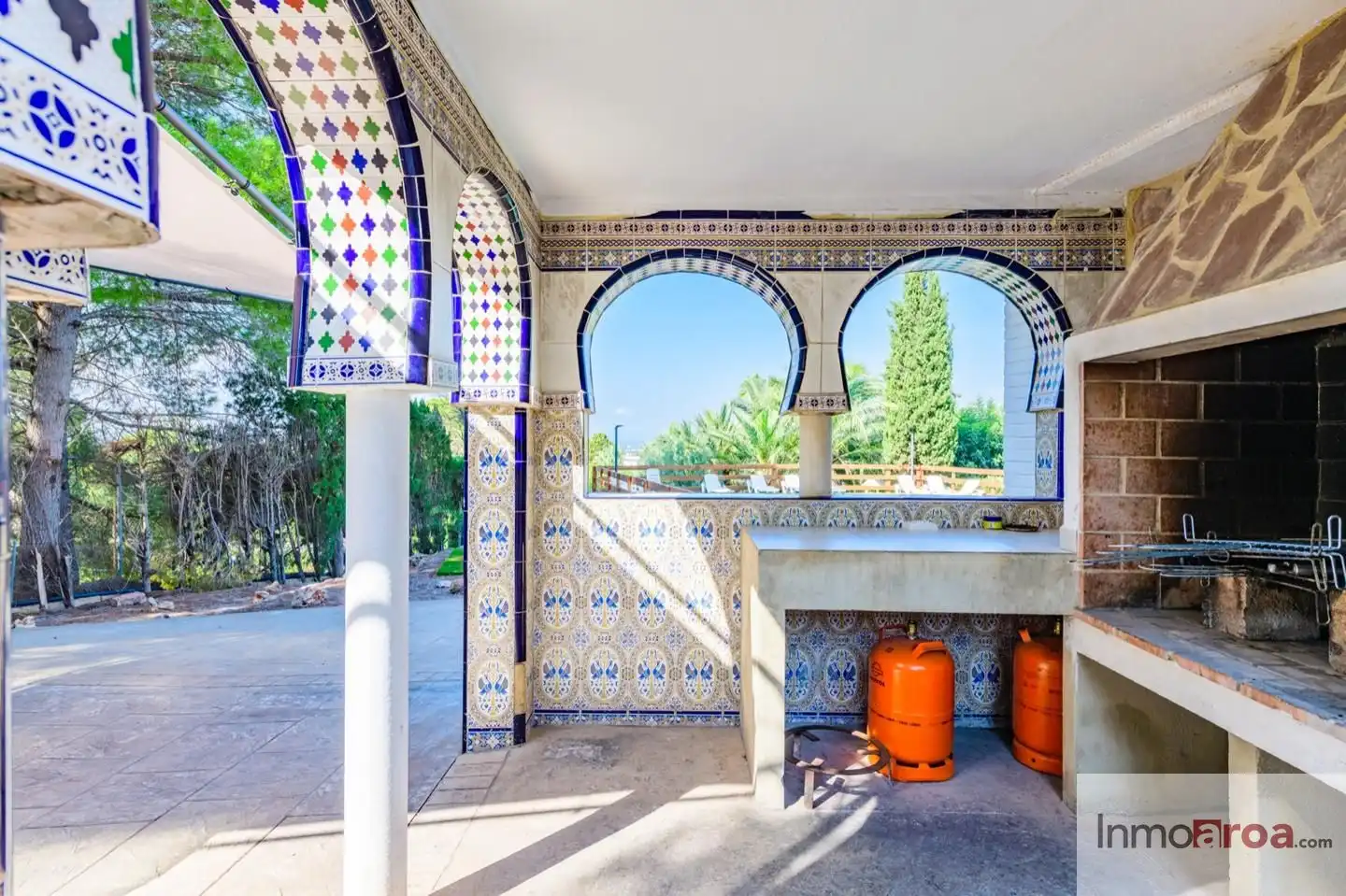Terrassa de Casa o xalet de lloguer en Bétera amb Aire condicionat, Calefacció i Jardí privat