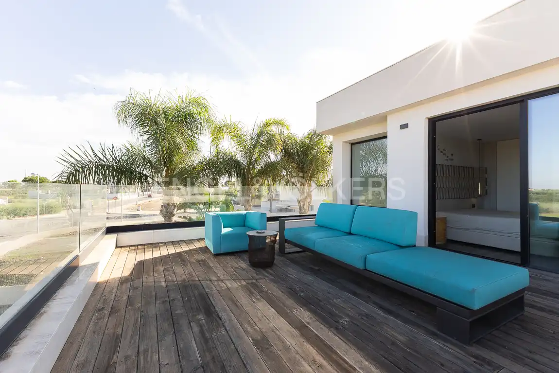 Terraza de Casa o chalet de alquiler en Albal, Valencia