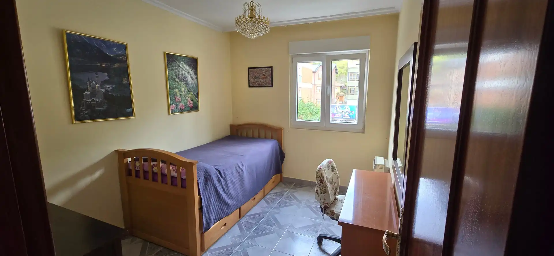 Bedroom of Flat for sale in Guardo  with Storage room, Furnished and Balcony