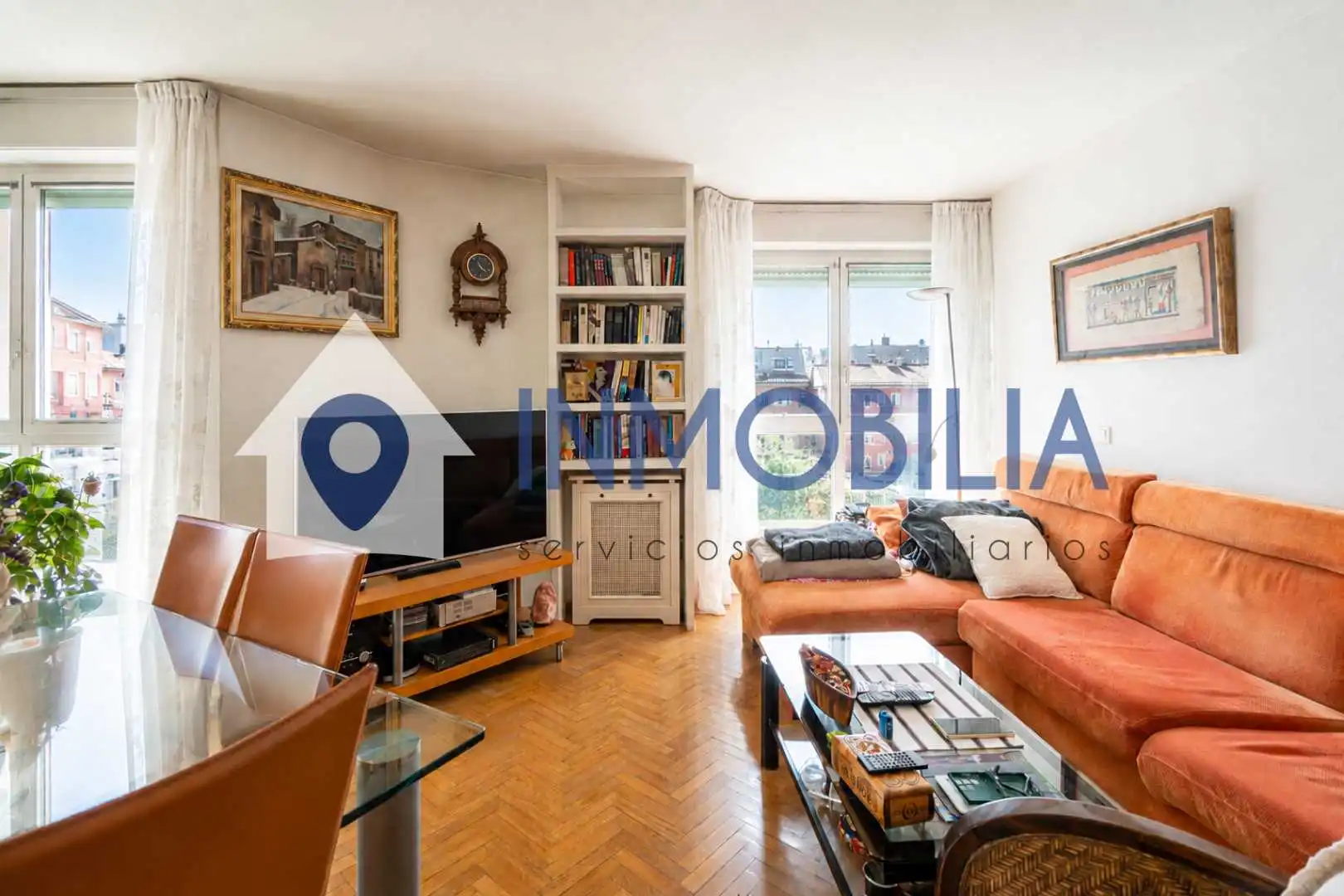 Sala de estar de Piso en venta en Madrid con Aire acondicionado, Calefacción y Trastero