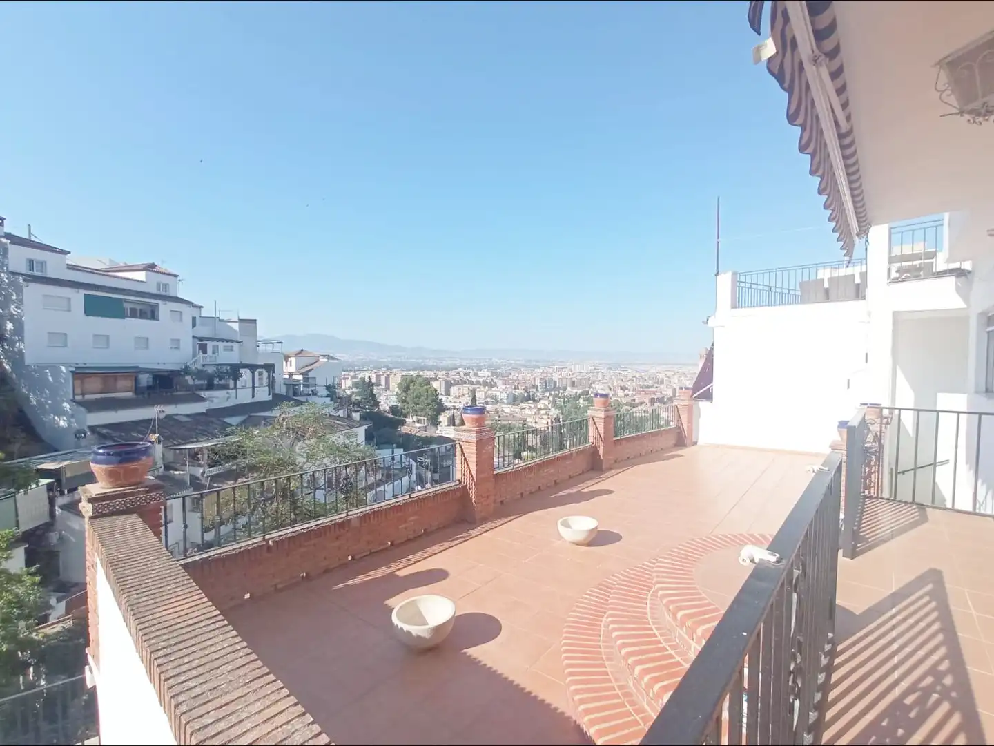 Terrassa de Apartament de lloguer en Granada amb Aire condicionat, Calefacció i Terrassa
