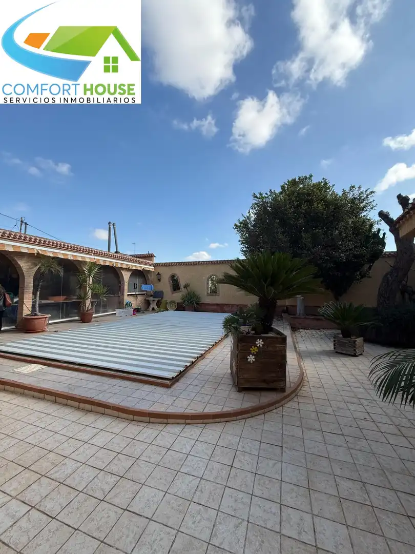 Terraza de Finca rústica en venta en Cartagena con Jardín privado y Piscina