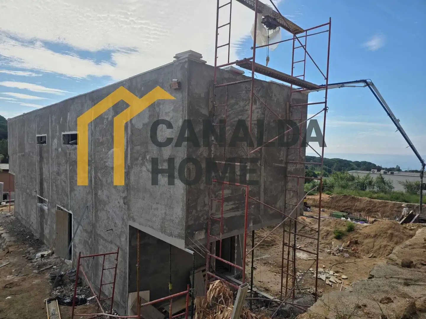 Vista exterior de Casa o chalet en venta en Sant Vicenç de Montalt con Aire acondicionado, Calefacción y Jardín privado