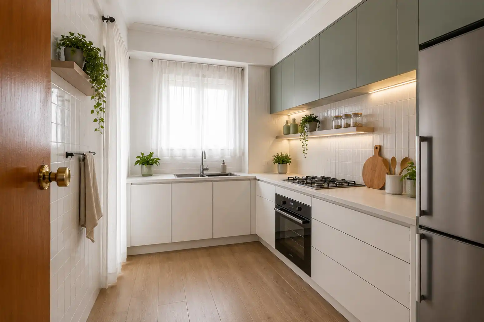 Cocina de Piso en venta en Rafelbuñol / Rafelbunyol con Balcón