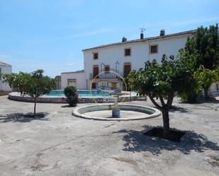 Vista exterior de Casa o xalet en venda en Agres amb Terrassa, Piscina i Balcó