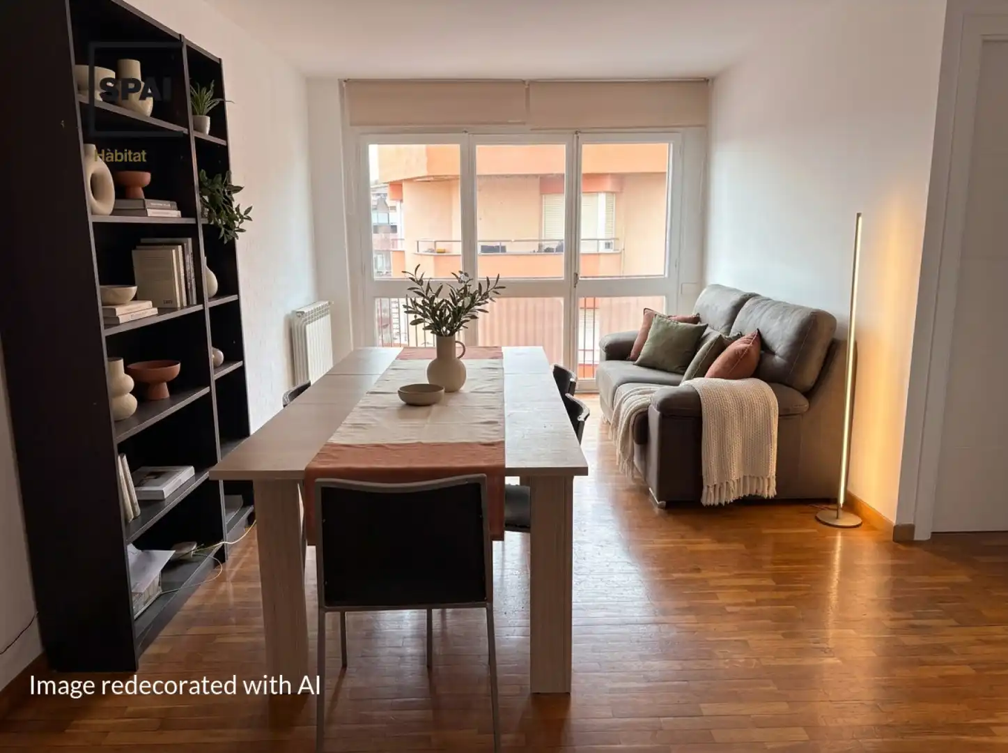 Sala d'estar de Pis en venda en Vic amb Calefacció, Parquet i Terrassa