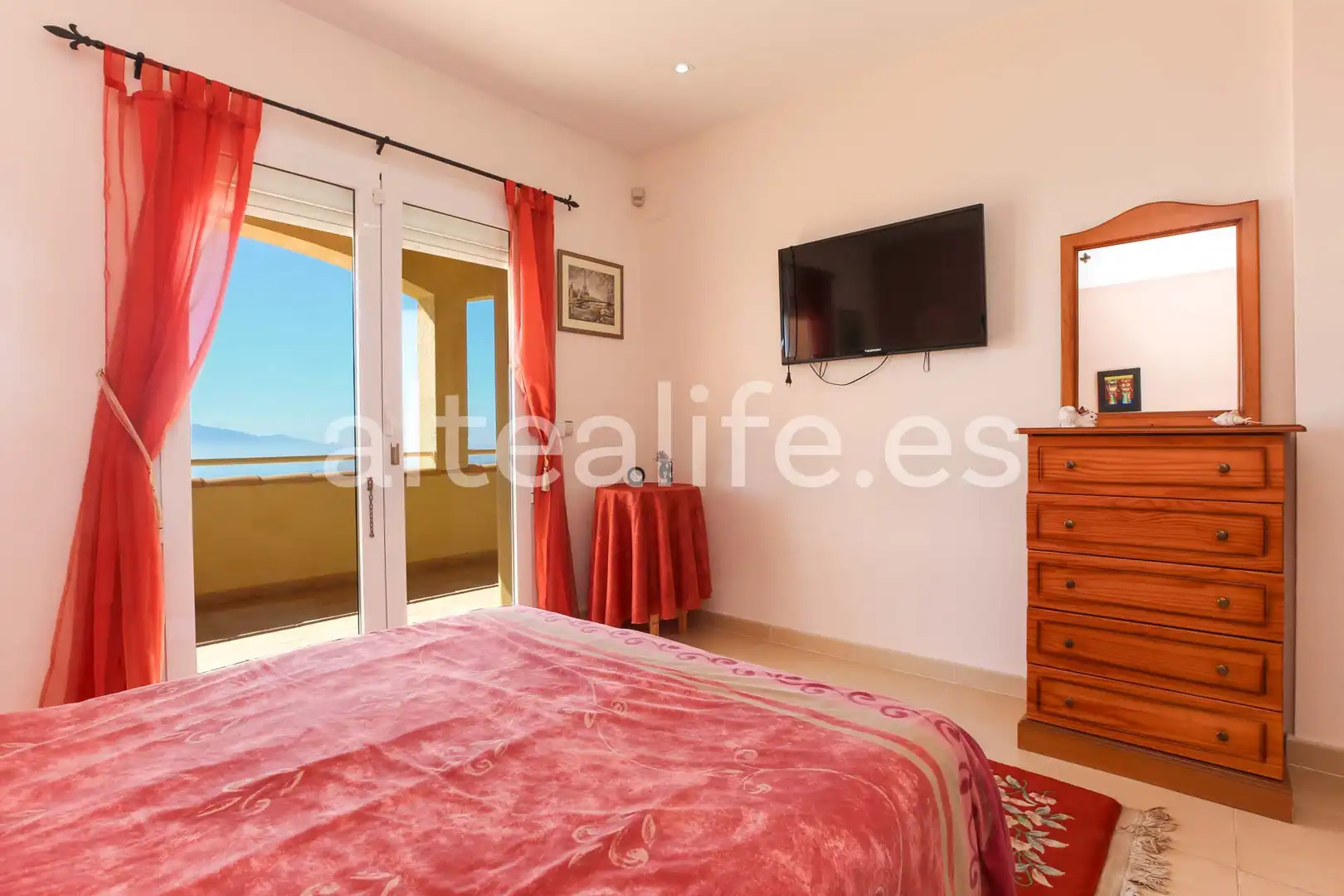 Habitación de Casa o chalet en venta en Altea con Aire acondicionado, Calefacción y Jardín privado
