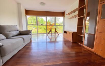 Living room of Flat for sale in Santiago de Compostela   with Oven