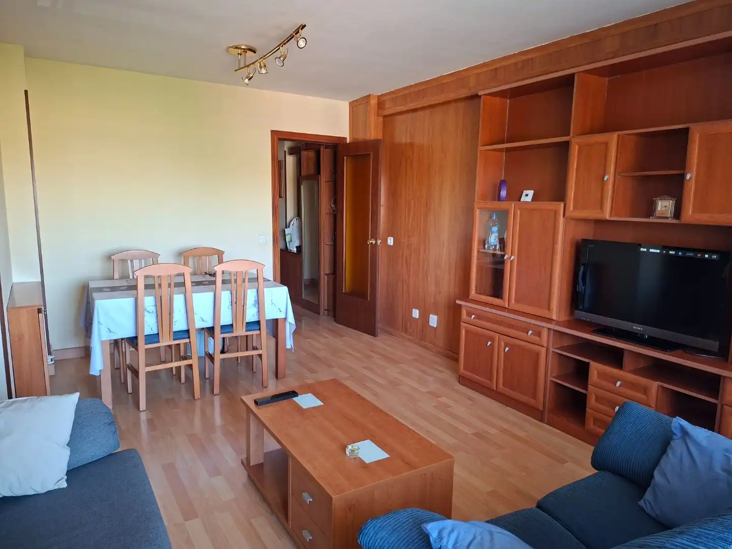 Sala de estar de Piso de alquiler en Móstoles con Calefacción, Parquet y Terraza