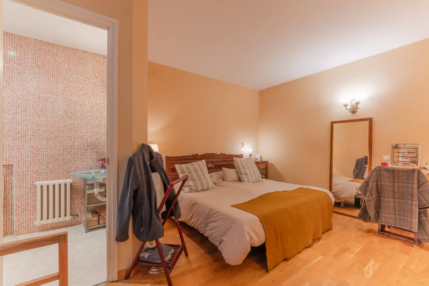 Schlafzimmer von Wohnung zum Verkauf in Girona mit Heizung und Terrasse