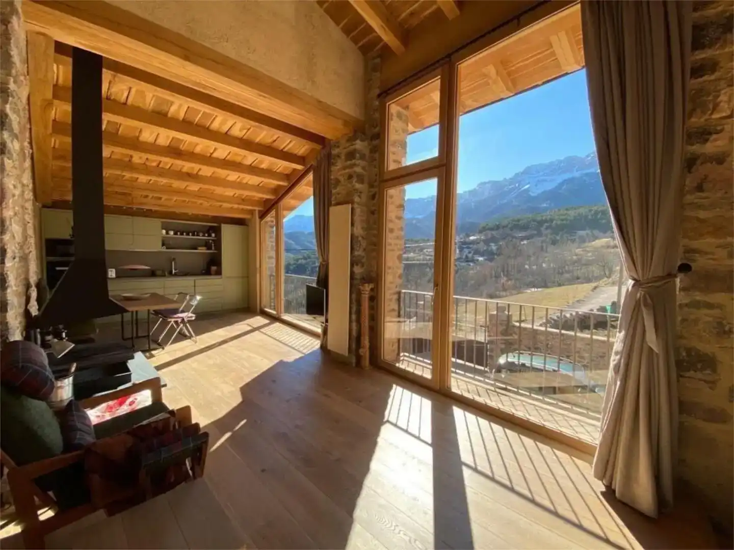 Living room of Houses for rent in Cava  with Private garden, Parquet flooring and Furnished
