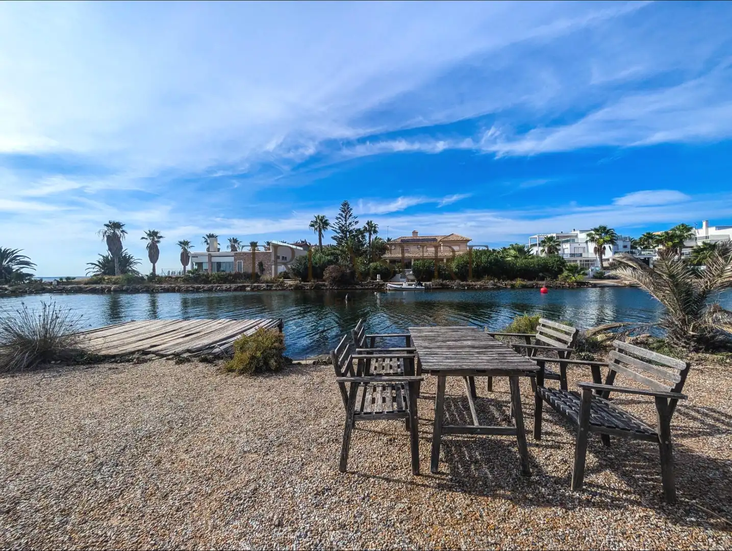 Exterior view of Houses for sale in La Manga del Mar Menor  with Air Conditioner, Private garden and Terrace