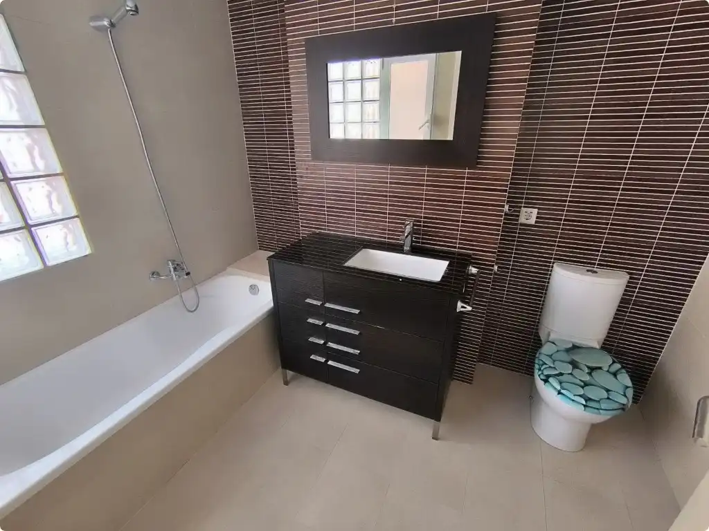 Baño de Casa adosada en venta en Bellreguard con Terraza