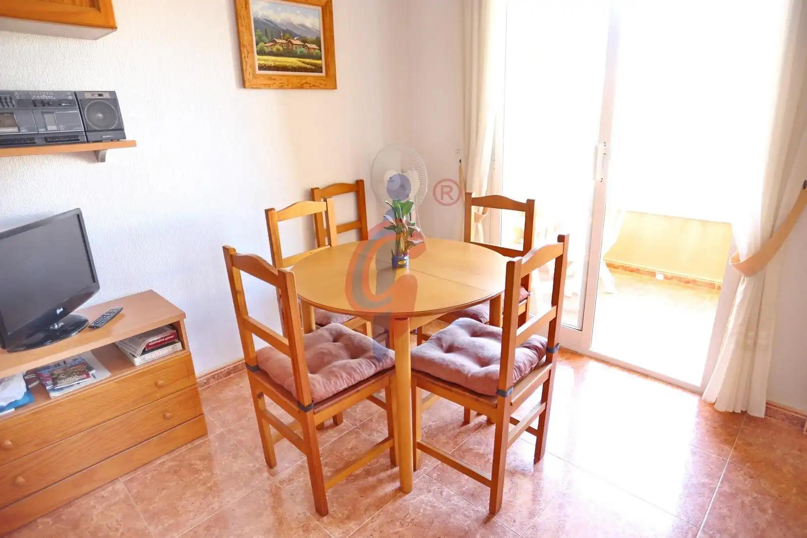 Comedor de Apartamento en venta en Guardamar del Segura con Terraza y Amueblado