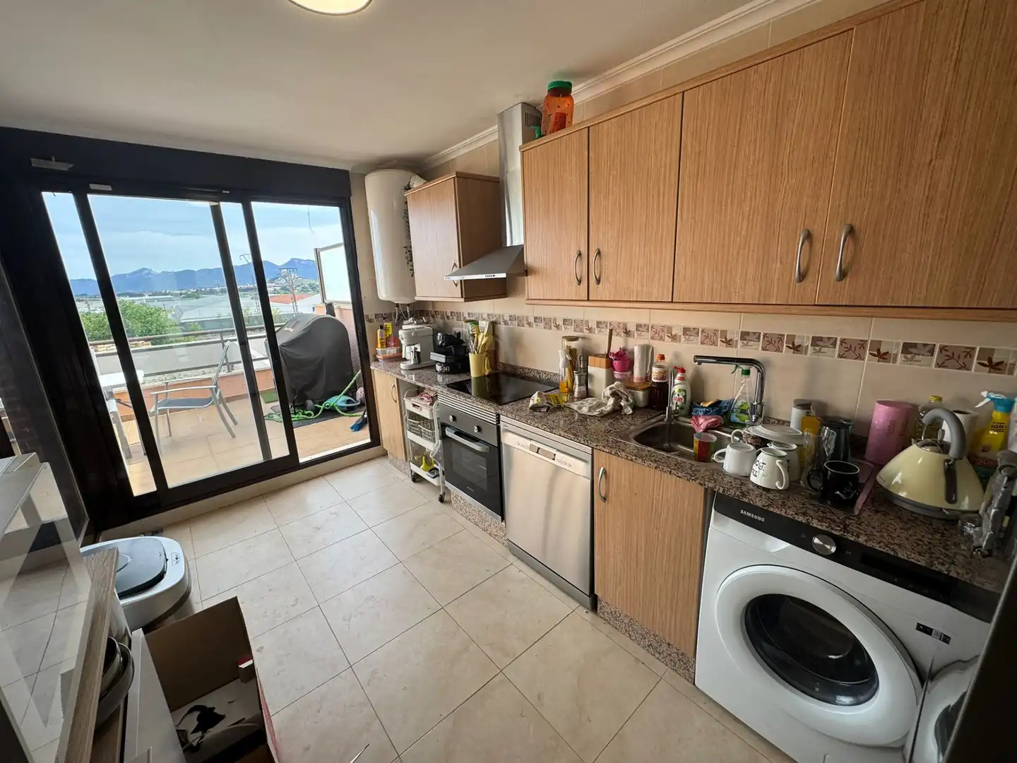 Cocina de Casa o chalet en venta en Onil con Aire acondicionado, Terraza y Trastero