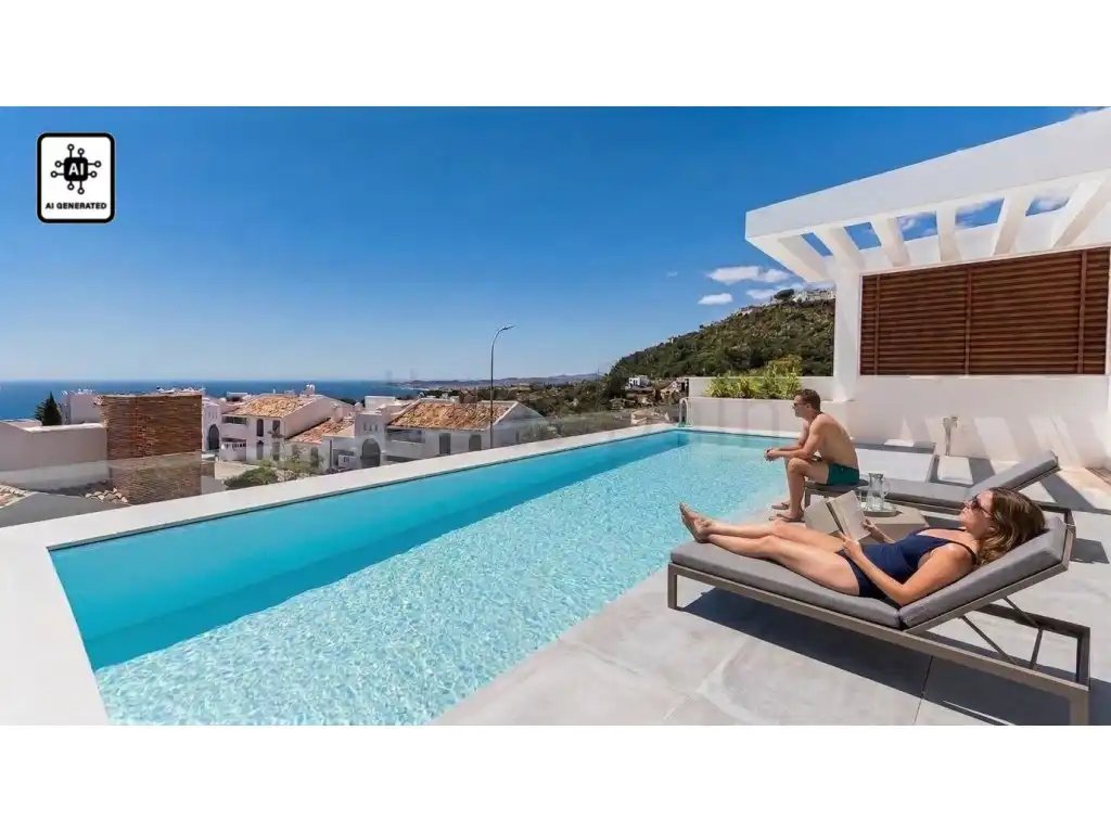 Maison avec piscine à vendre à Benalmádena pueblo