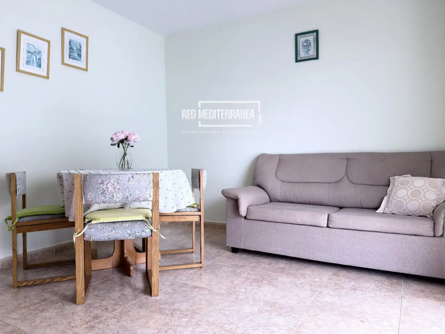 Wohnzimmer von Wohnungen zum Verkauf in Gandia mit Klimaanlage, Heizung und Terrasse