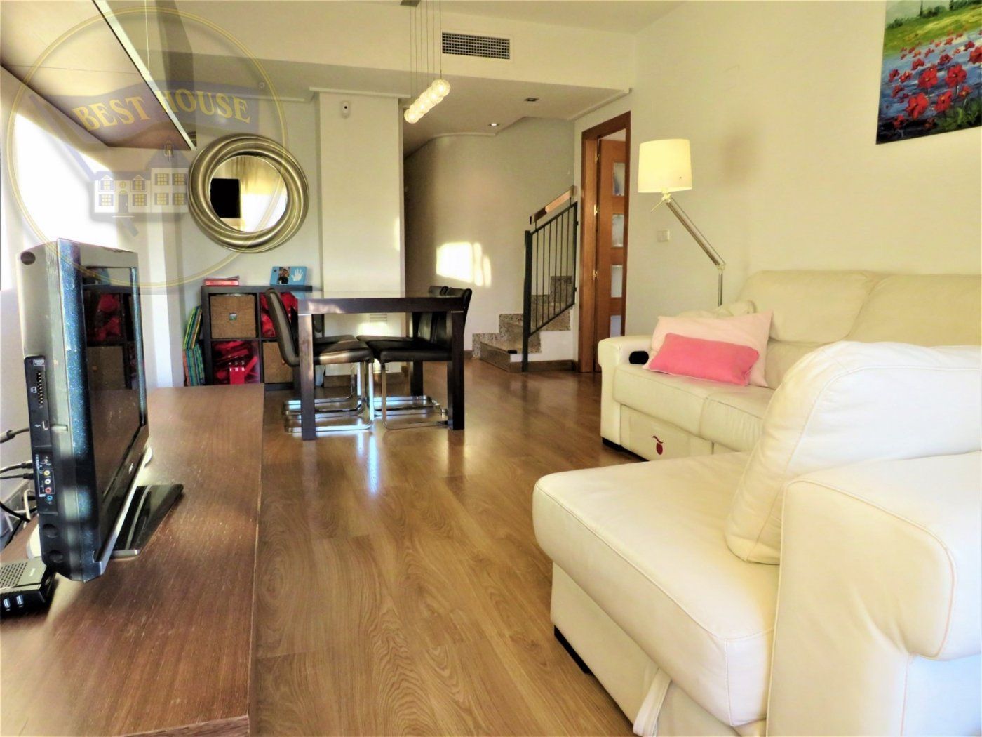 Sala d'estar de Àtic en venda en  Murcia Capital amb Aire condicionat, Calefacció i Terrassa