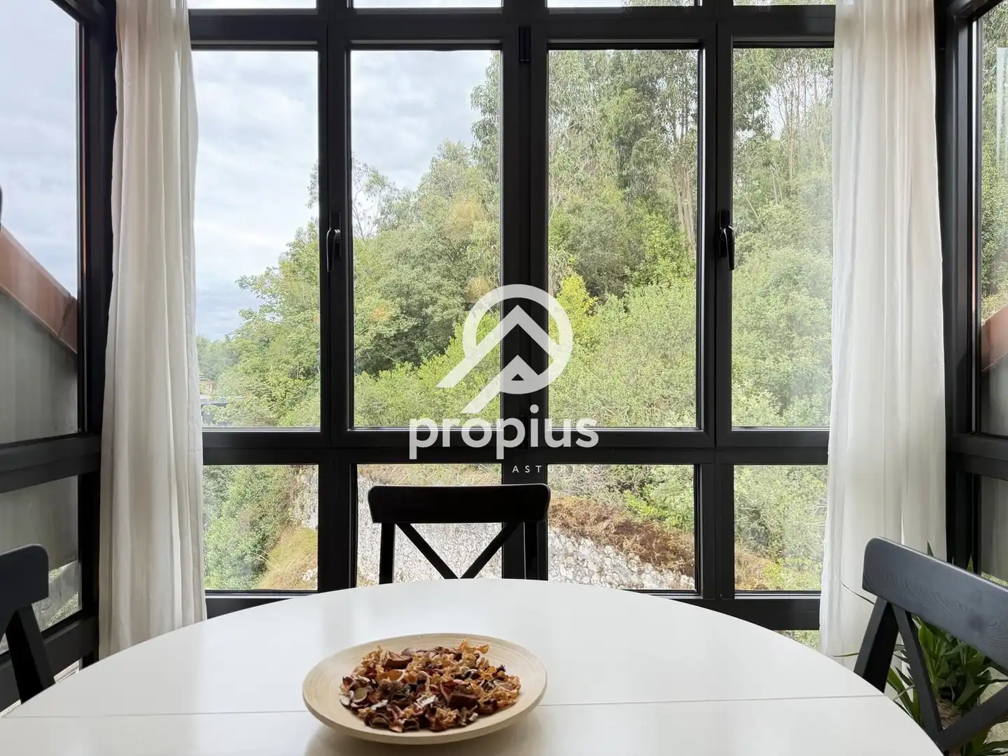 Dining room of Flat for sale in Llanes  with Heating and Furnished