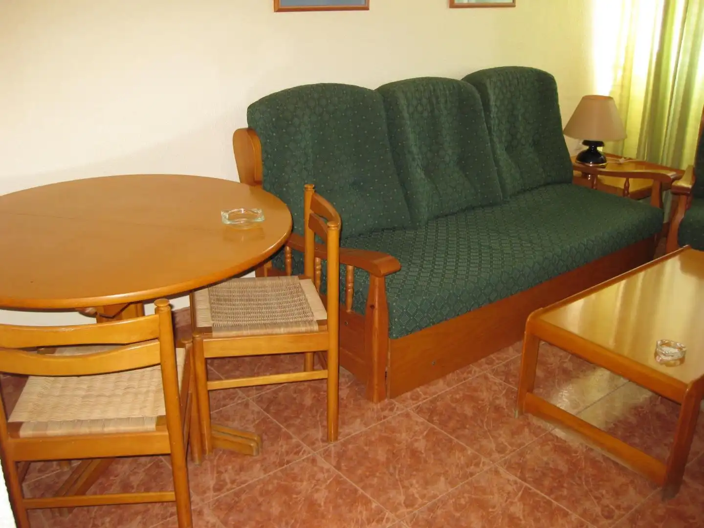Sala de estar de Piso de alquiler en Cartagena con Amueblado y Balcón