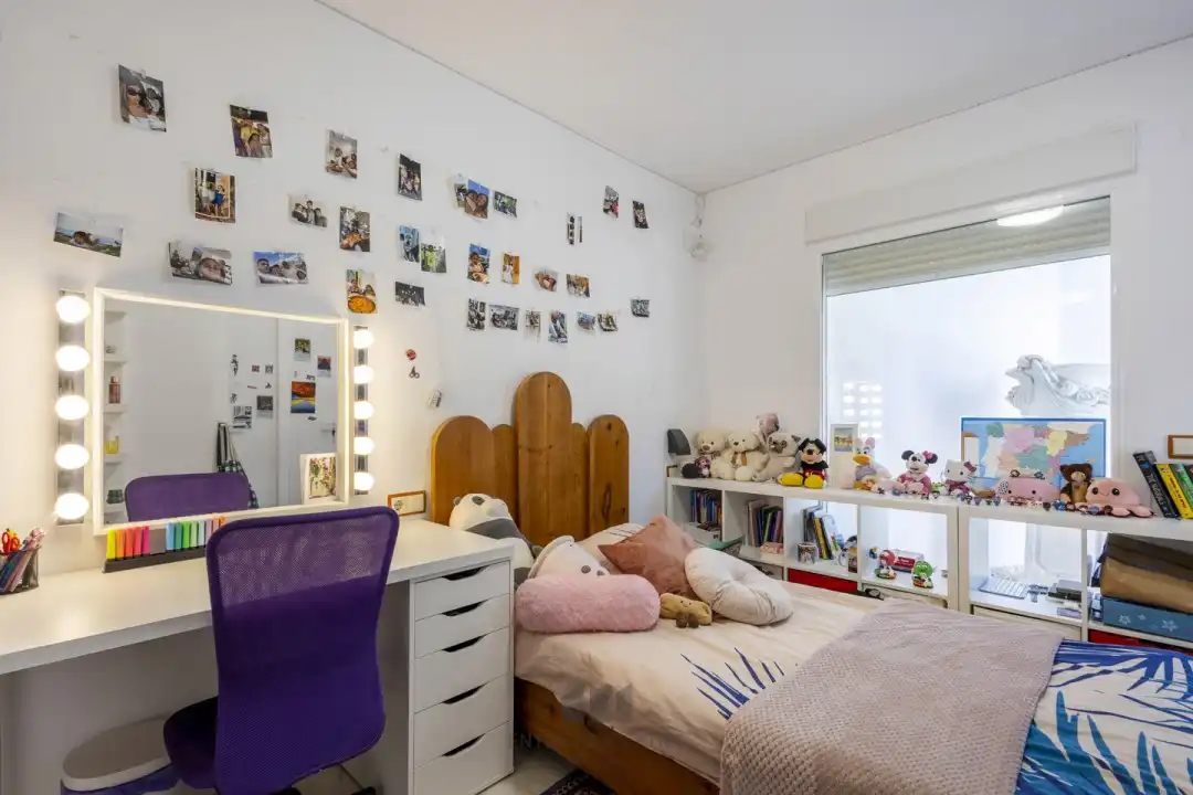 Bedroom of Flat for rent in Calpe / Calp  with Air Conditioner, Heating and Terrace