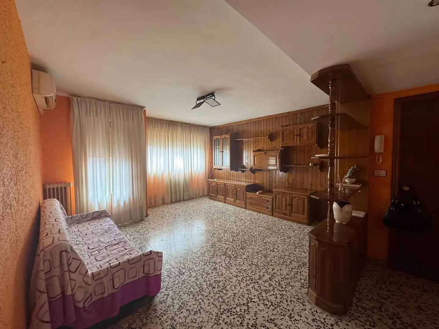 Sala de estar de Piso en venta en Borja con Aire acondicionado, Calefacción y Terraza