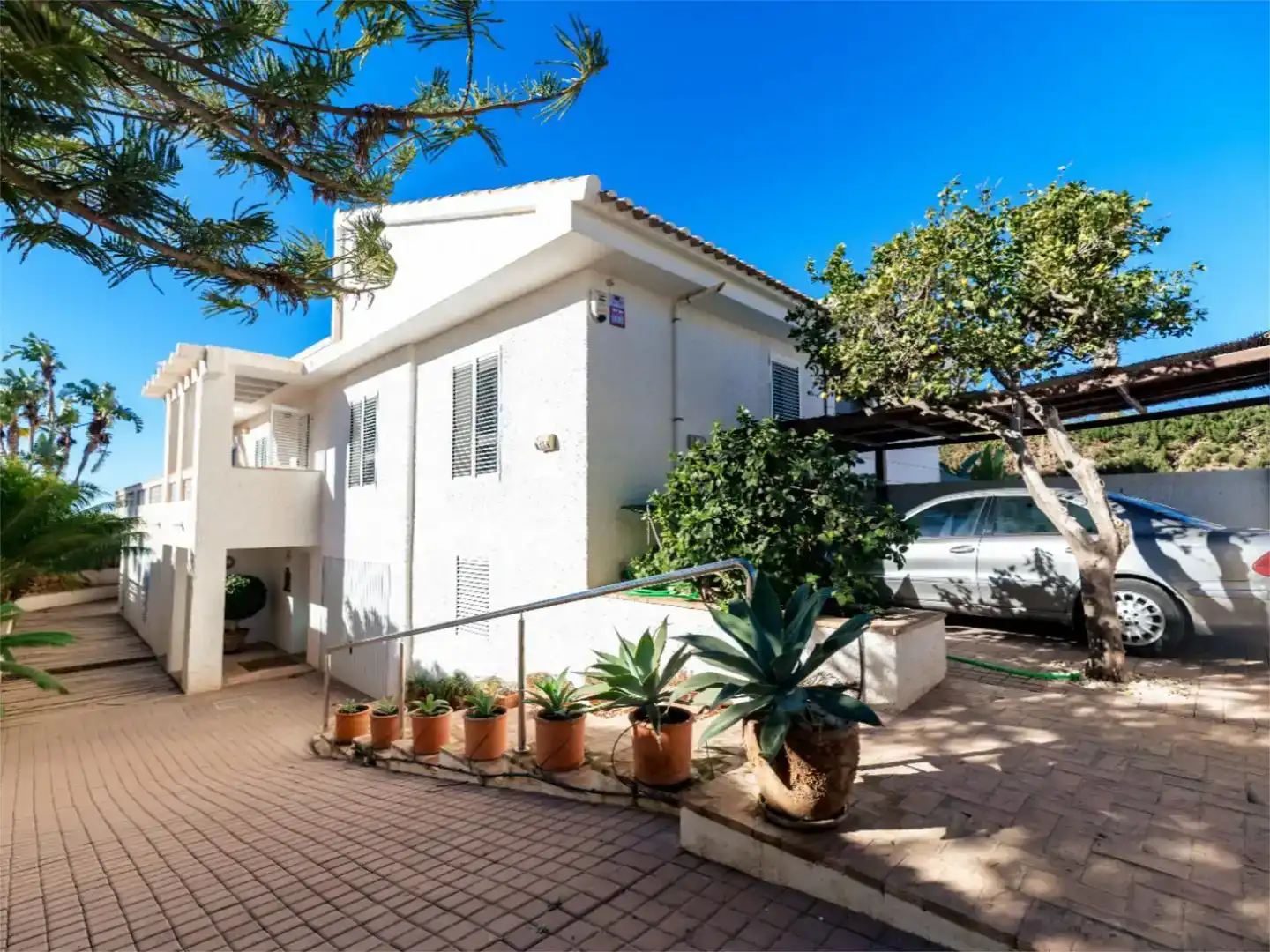 Vista exterior de Casa o xalet en venda en Mazarrón amb Balcó