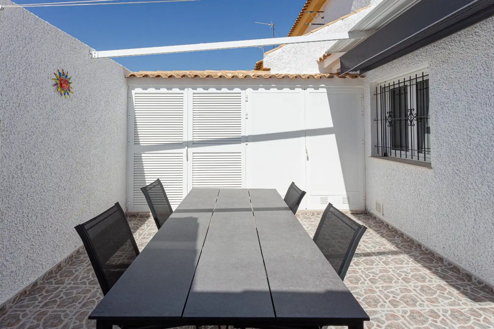 Terrassa de Casa o xalet en venda en Pilar de la Horadada amb Traster, Moblat i Rentadora