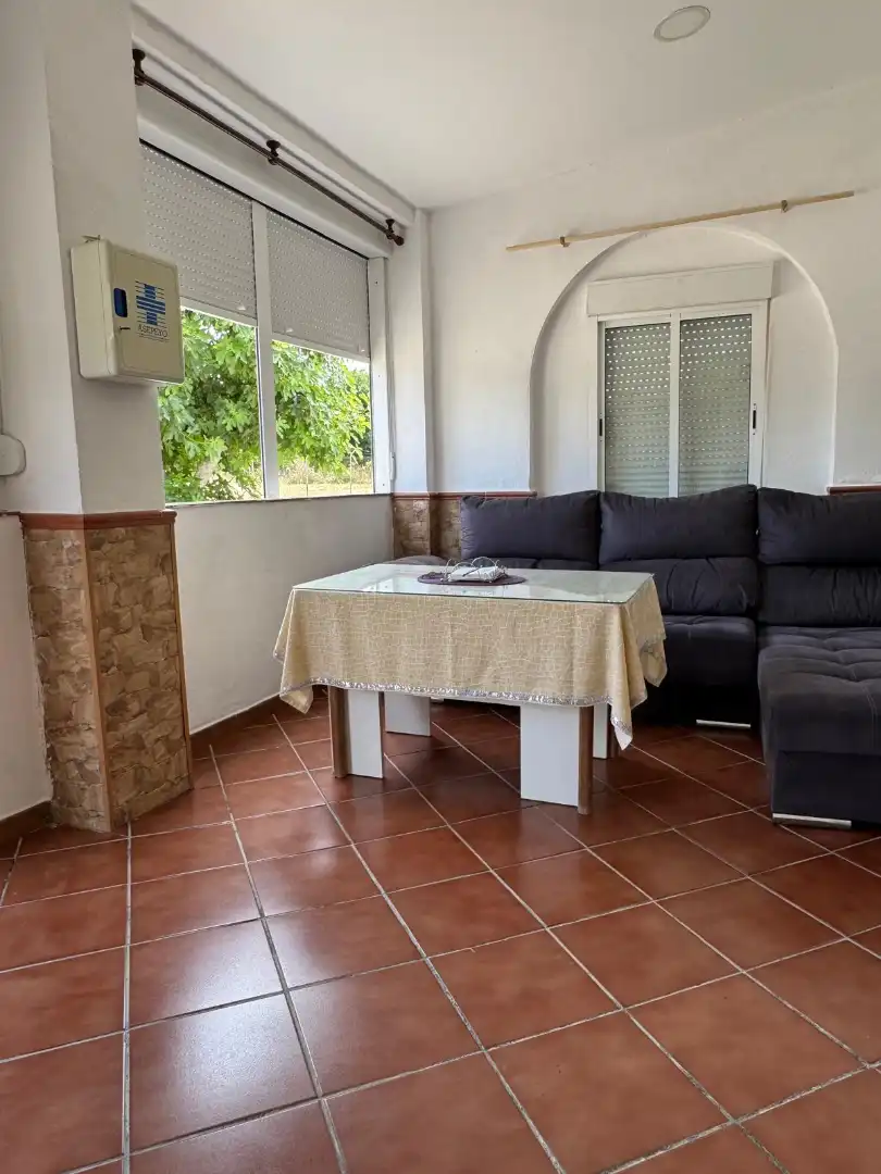 Terrasse von Country house zum Verkauf in Lucena del Puerto mit Schwimmbad