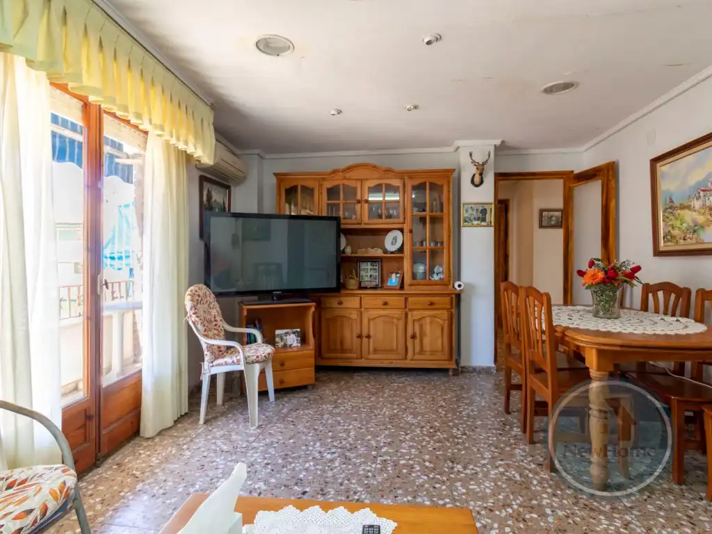 Sala de estar de Piso en venta en Santa Pola con Aire acondicionado y Balcón