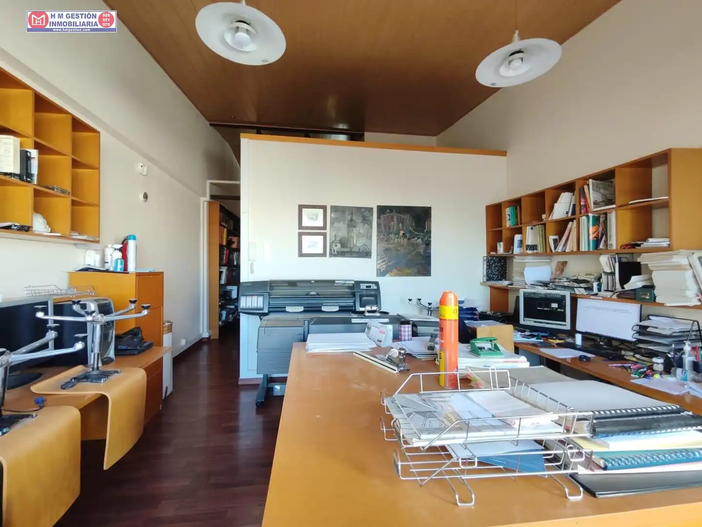 Küche von Büro zum Verkauf in Alcázar de San Juan mit Klimaanlage, Terrasse und Möbliert