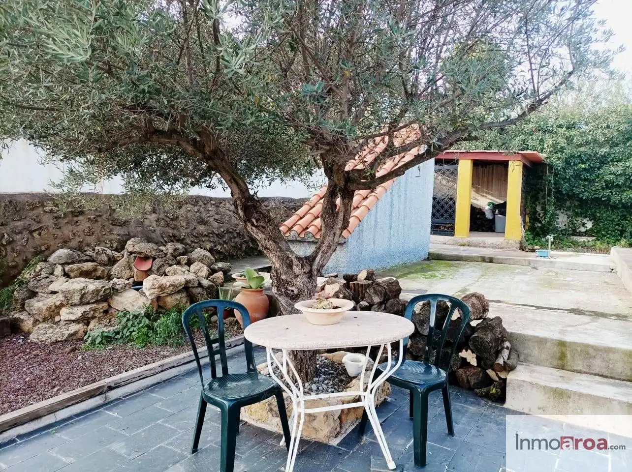 Terraza de Finca rústica en venta en L'Alcora con Aire acondicionado, Terraza y Piscina