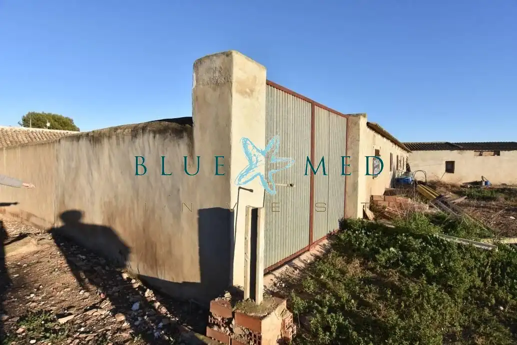 Finca rústica en venta en Fuente Álamo de Murcia con Jardín privado, Terraza y Trastero